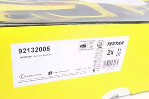 Вентилируемый тормозной диск Textar 92132005 фотография 5.