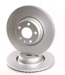 Перфорированный тормозной диск на Ауди А6 С6 Textar 92132205.