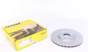 Вентилируемый тормозной диск на Citroen C4  Textar 92168503.