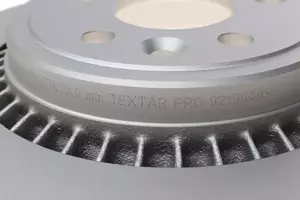 Вентильований гальмівний диск Textar 92196403 фотографія 3.