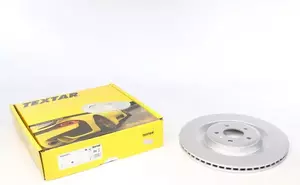 Вентилируемый тормозной диск на Ауди А6 С7 Textar 92241803.