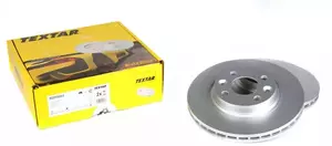 Вентильований гальмівний диск на Renault Logan  Textar 92255203.
