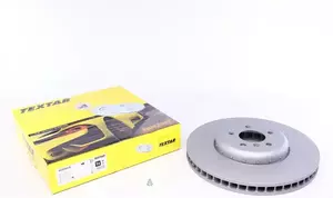 Вентильований гальмівний диск на BMW F10 Textar 92266025.