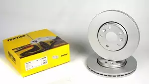 Перфорированный тормозной диск на Renault Trafic  Textar 92268803.