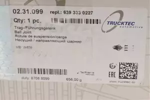 Передня кульова опора Trucktec Automotive 02.31.099 фотографія 4.