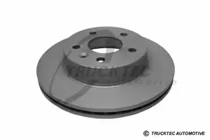 Вентилируемый передний тормозной диск Trucktec Automotive 02.35.074 фотография 2.