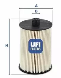 Топливный фильтр Ufi 26.018.00.