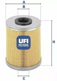Топливный фильтр Ufi 26.687.00 фотография 3.