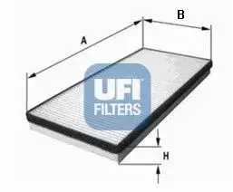Салонный фильтр на Volkswagen Crafter  Ufi 53.137.00.