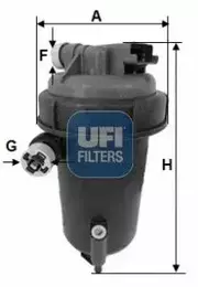Топливный фильтр Ufi 55.148.00 фотография 1.