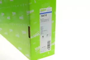 Алюминиевый радиатор охлаждения двигателя Valeo 734712 фотография 1.