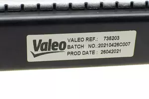 Алюмінієвий радіатор охолодження двигуна Valeo 735203 фотографія 3.