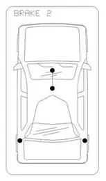 Трос ручного гальма на Ford Tourneo Connect  Cofle 10.5342.
