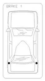 Трос ручного гальма на Ford Transit Tourneo  Cofle 11.5662.