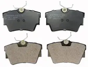 Задние тормозные колодки на Опель Виваро  Denckermann B110870.