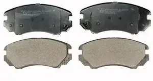 Передние тормозные колодки на Hyundai Sonata 5 Denckermann B110879.