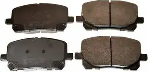 Передние тормозные колодки на Toyota Avensis Verso  Denckermann B111168.