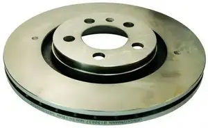 Вентилируемый передний тормозной диск на Сеат Леон  Denckermann B130037.