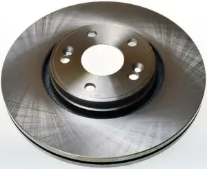 Вентилируемый передний тормозной диск на Рено Лагуна 2 Denckermann B130156.