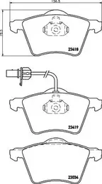 Гальмівні колодки Hella Pagid 8DB 355 010-631 фотографія 1.