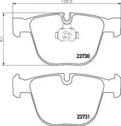 Гальмівні колодки Hella Pagid 8DB 355 010-751 фотографія 1.