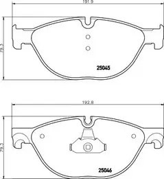 Гальмівні колодки Hella Pagid 8DB 355 015-251 фотографія 1.