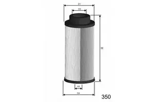 Фильтр топливный дизель Misfat F010.