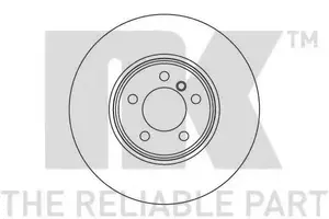 Вентильований гальмівний диск на Ленд Ровер Рендж Ровер  NK 204025.