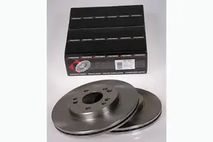 Вентилируемый тормозной диск на Мерседес 190  Protechnic PRD2134.
