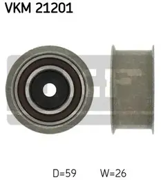 Обводной ролик ГРМ SKF VKM 21201.