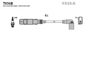 Высоковольтные провода зажигания на Skoda Octavia A5  Tesla T056B.